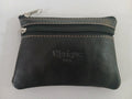 Monedero cremallera color negro marca Piel Guerrero